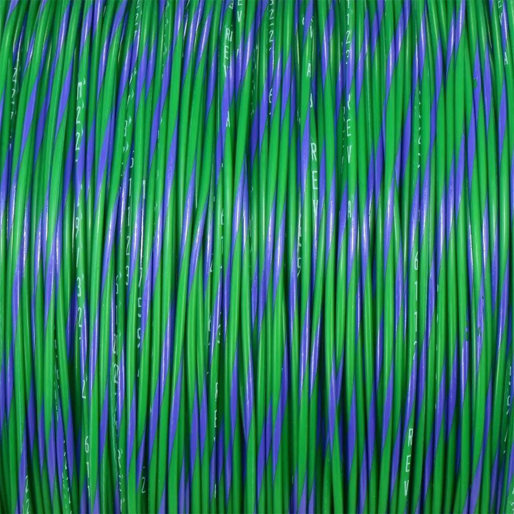 Green/ Violet Wire Tefzel 22 AWG - M22759/32-22-57
