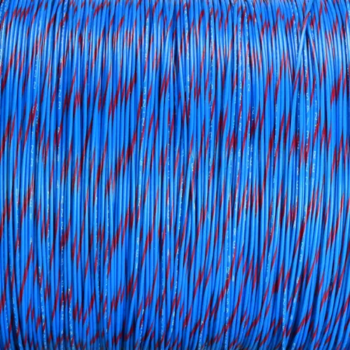 Blue/Red Wire Tefzel 22 AWG - M22759/32-22-62