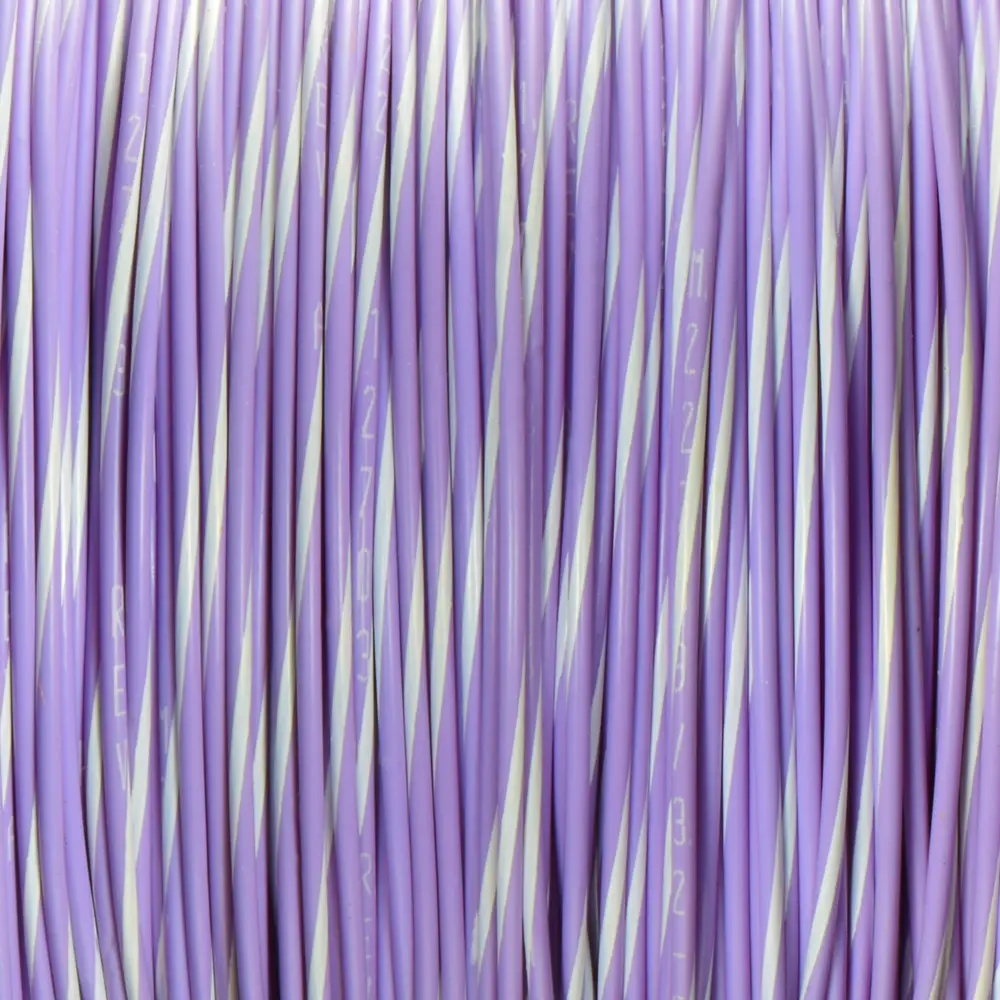Violet/White Wire Tefzel 22 AWG - M22759/32-22-79