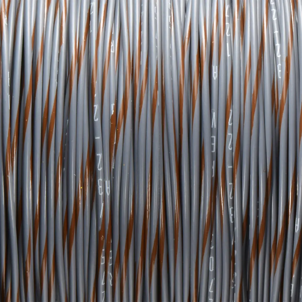 Gray/Brown Wire Tefzel 22 AWG - M22759/32-22-81