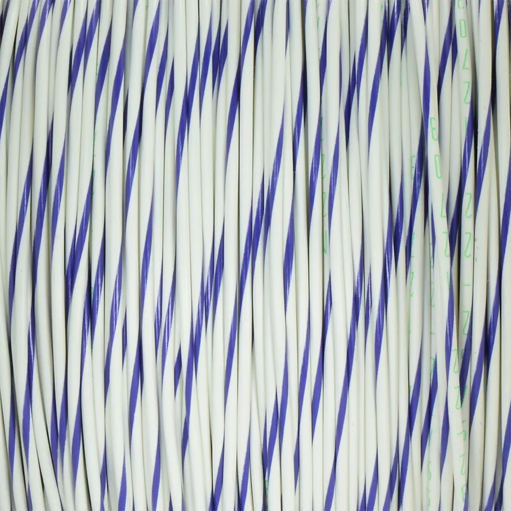 White/Violet Wire Tefzel 22 AWG - M22759/32-22-97