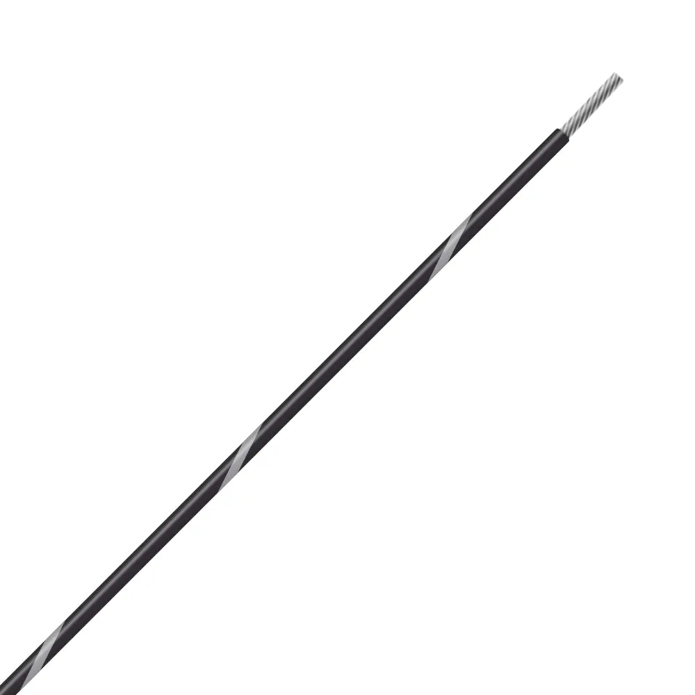 Black/Gray Wire Tefzel 24 AWG - M22759/32-24-08