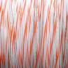 White/Orange Wire Tefzel 24 AWG - M22759/32-24-93