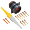 MS3470A18-8P RECEP Connector Black