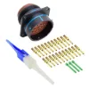 MS3470A22-21P RECEP Connector Black
