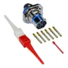 6 Way Jam Nut RECEP-SKT - MS3474L10-6S