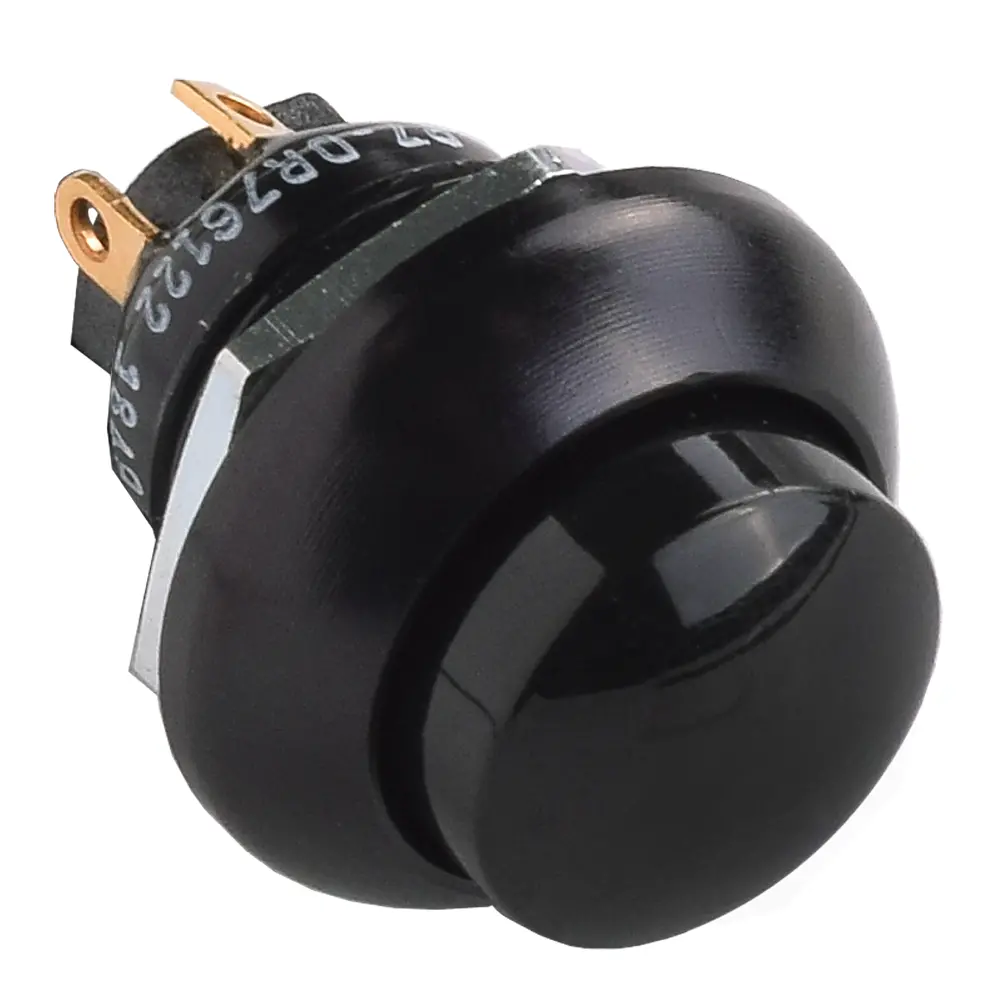 P7,BLK, Momentary, Push Button, N.O. / N.C. - P7-SW-BK