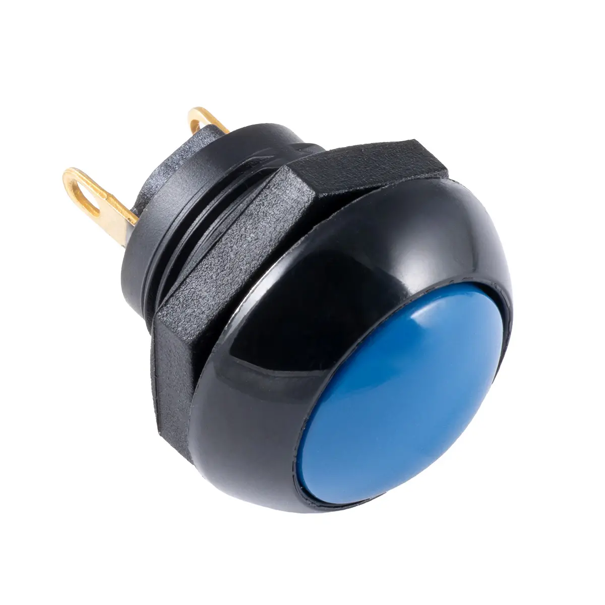 P9, Blue, Momentary, Push Button, N.O. - P9-111126