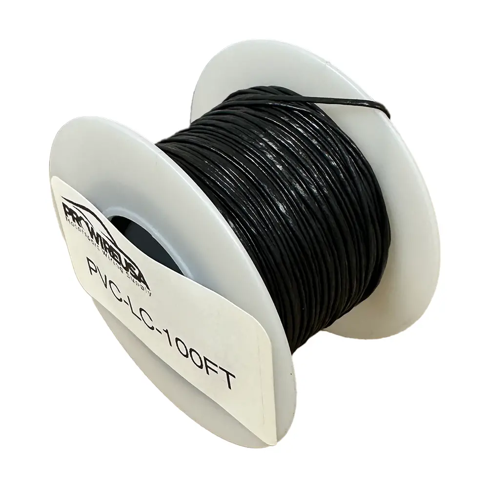 LACING CORD Black 100FT - PVC-LC-100FT
