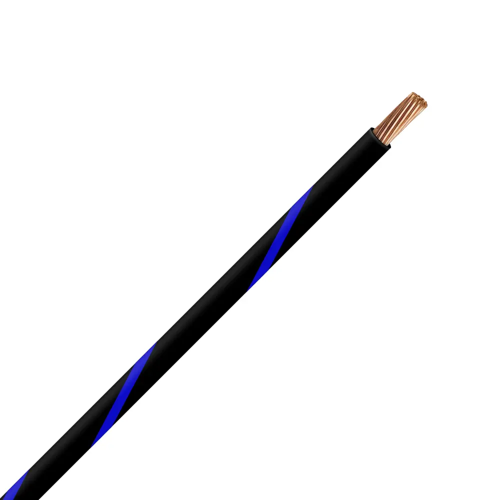 TXL 10 Black/Blue Striped Wire - TXL-10-06