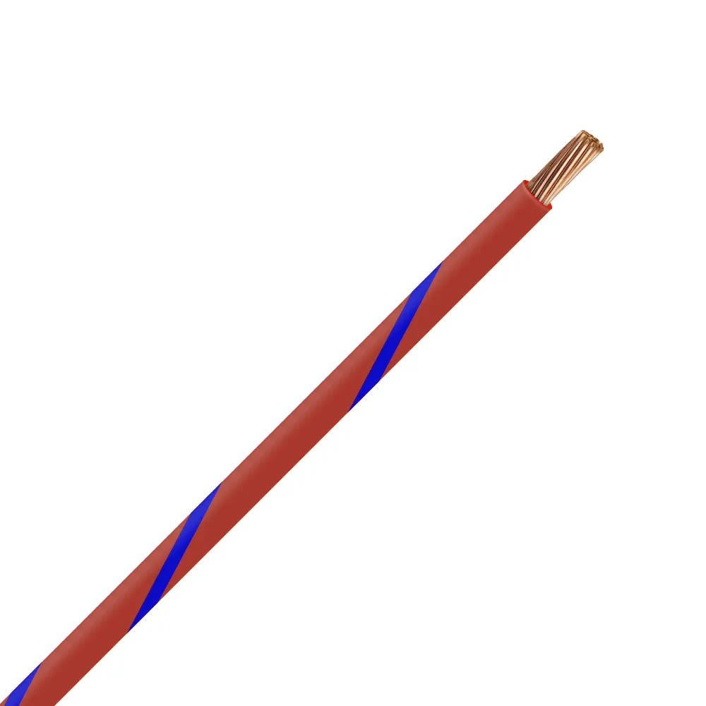 TXL 12 Red/Blue Striped Wire - TXL-12-26