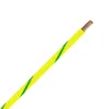 TXL 14 Yellow/Green Striped Wire - TXL-14-45