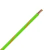 TXL 14 Light Green/Orange Striped Wire - TXL-14-LG3