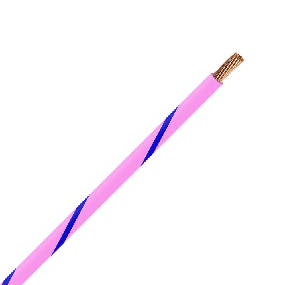 TXL 16 Pink/Blue Striped Wire - TXL-16-P6