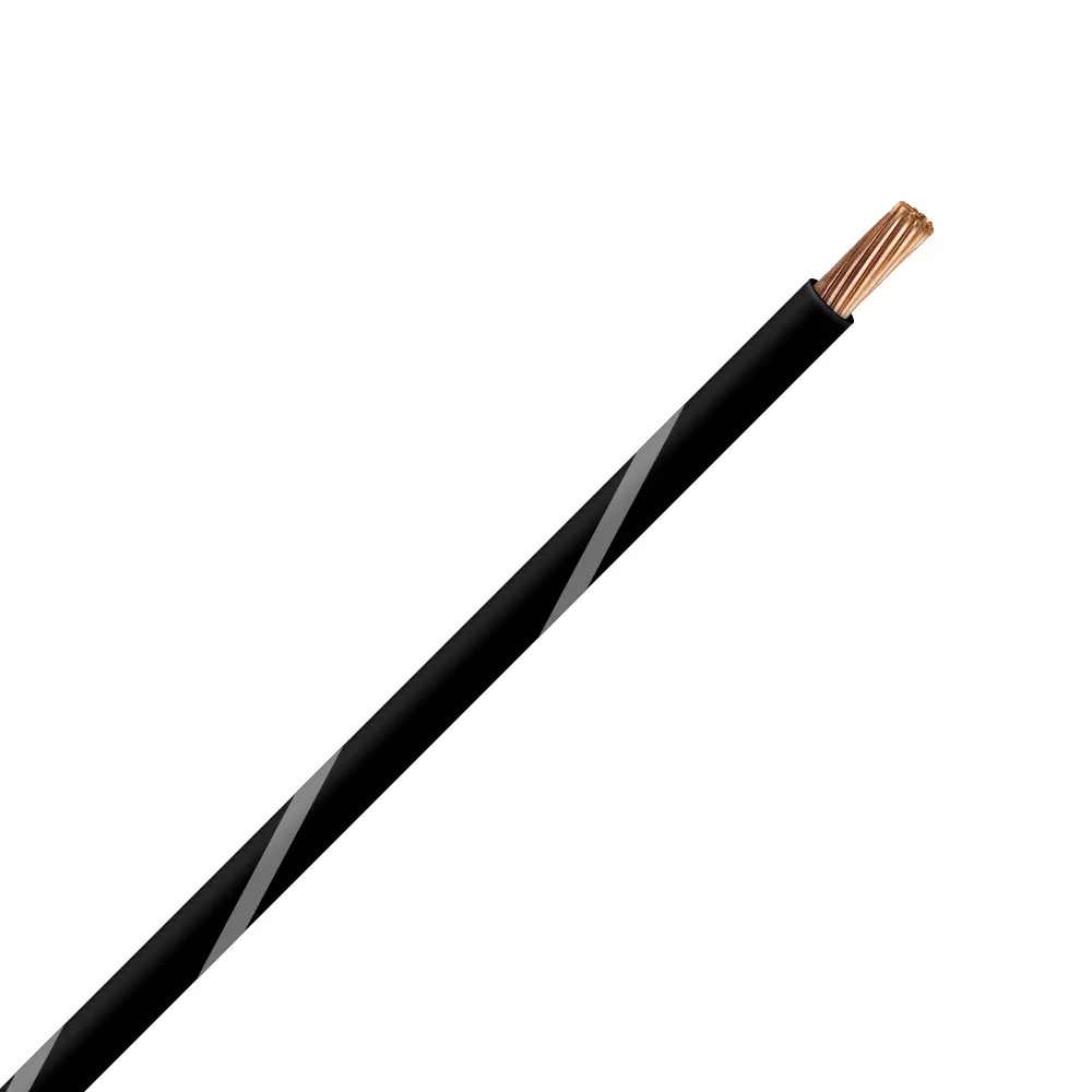 TXL 18 Black/Gray Striped Wire - TXL-18-08