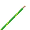 TXL 18 Green/Yellow Striped Wire - TXL-18-54