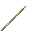 TXL 18 Gray/Yellow Striped Wire - TXL-18-84