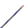 TXL 18 Gray/Blue Striped Wire - TXL-18-86