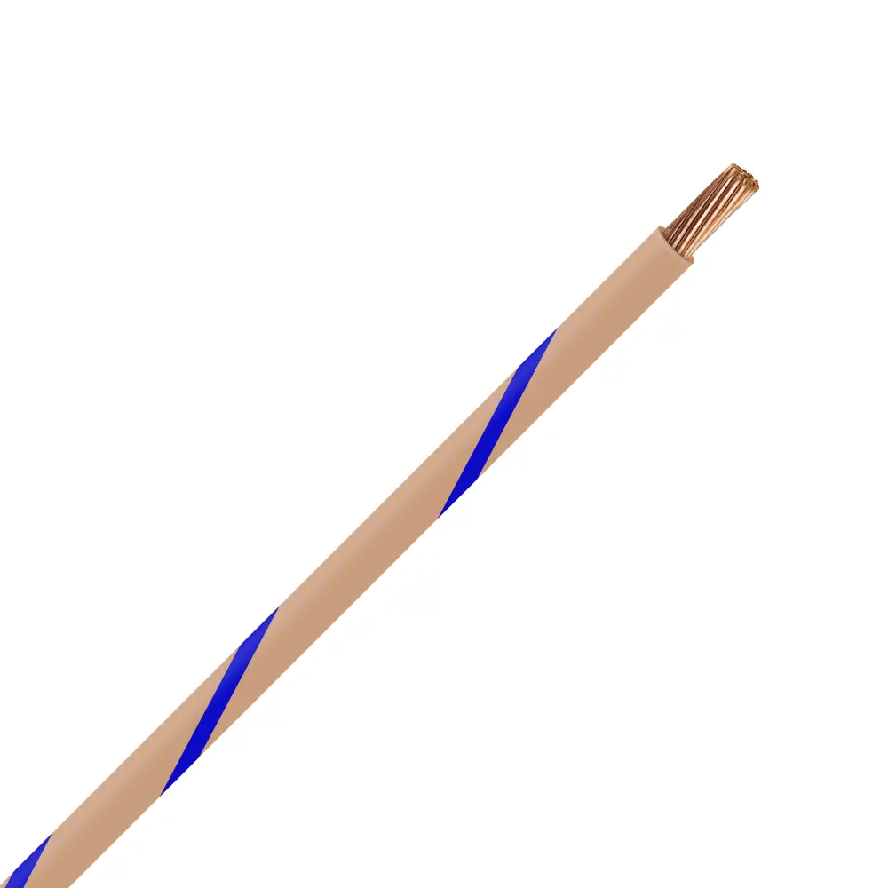 TXL 18 Tan/Blue Striped Wire - TXL-18-T6