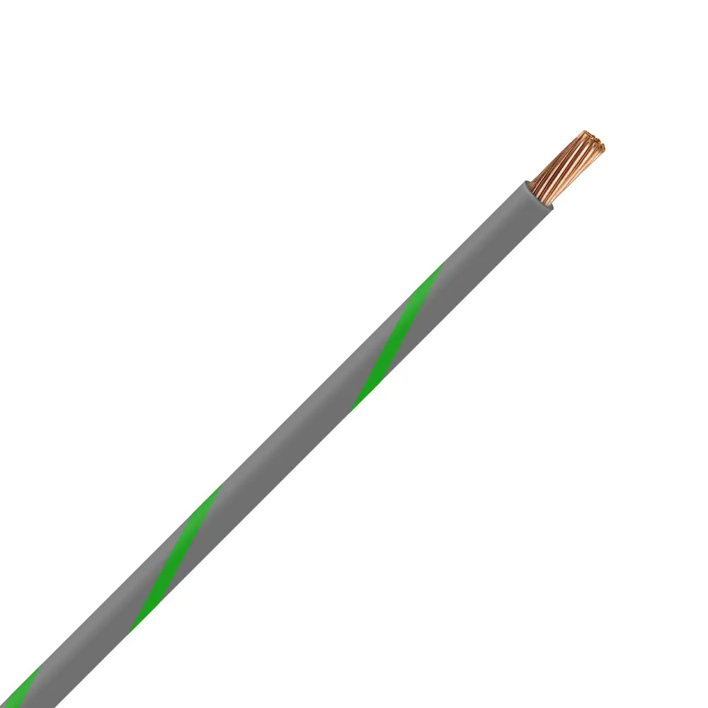 TXL 22 Gray/Green Striped Wire - TXL-22-85