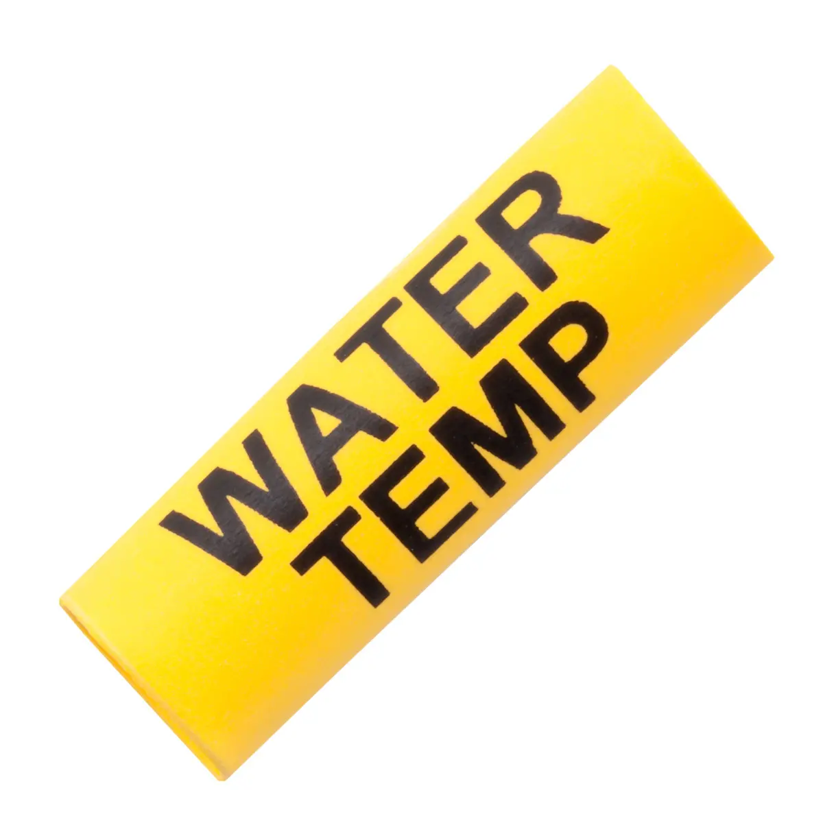 WATER TEMP Marker Yellow 1/4" - WATER-TEMP-MARKER