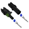 Weather Pack 1 Pin Connector Kit 12-10 Ga - WP1-12-10