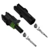 Weather Pack 1 Pin Connector Kit 16-14 Ga - WP1-16-14