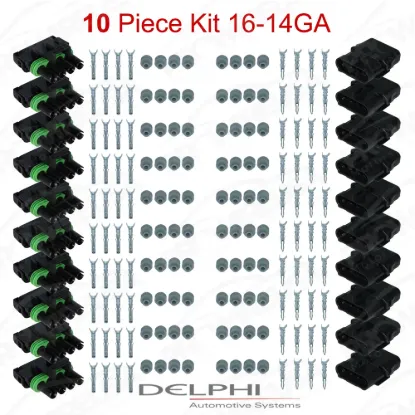 Weather-Pack 4 Way 16-14 Ga 10 PCKit - WP4-16-14-10PC