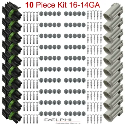 Weather-Pack 5 Way 16-14 Ga 10 PCKit - WP5-16-14-10PC