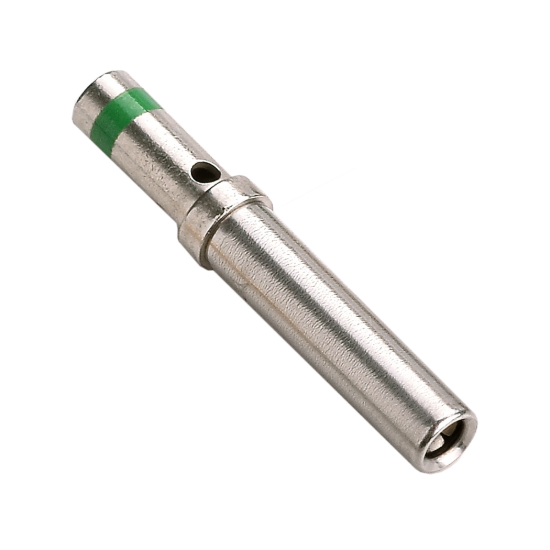 TE Connectivity Deutsch 0462-209-16141 Solid Socket Contact, Size 16, Nickel, Crimp, 14 AWG