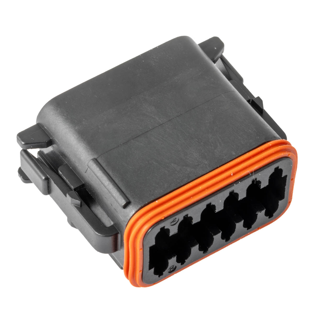 DT06-12SB B Key Black Plug Connector