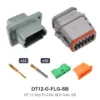 DT 12 Way FLG Kit, SLD Gold, SB - DT12-G-FLG-SB