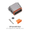 DT 12 Way Kit Stamped Nickel Plug - DT12-N-SF-PLG