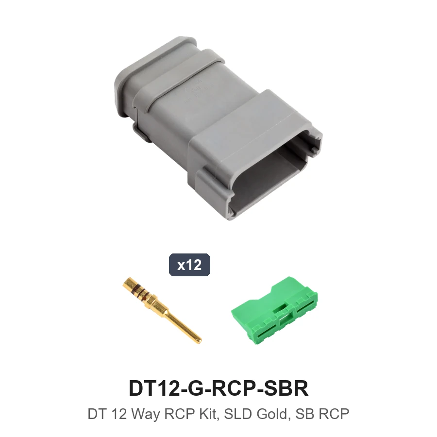 DT 12 Way RCP Kit, SLD Gold, SB RCP - DT12-G-RCP-SBR