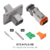 DT 2 Way FLG Kit, SLD NKL, SB - DT2-N-FLG-SB
