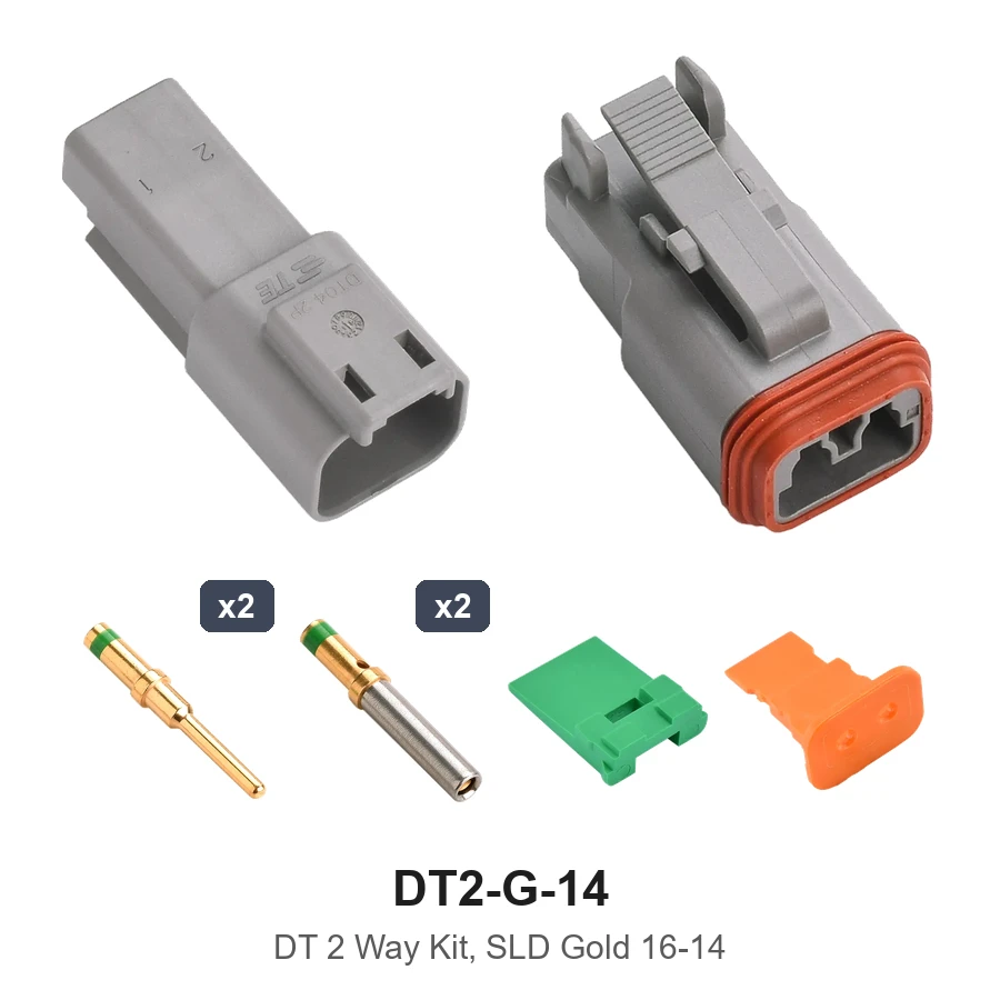 DT 2 Way Kit Solid Gold 16-14 - DT2-G-14