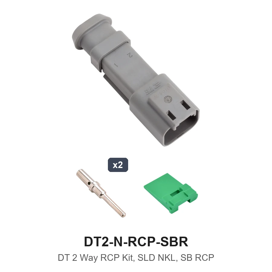 DT 2 Way RCP Kit, SLD NKL, SB RCP - DT2-N-RCP-SBR