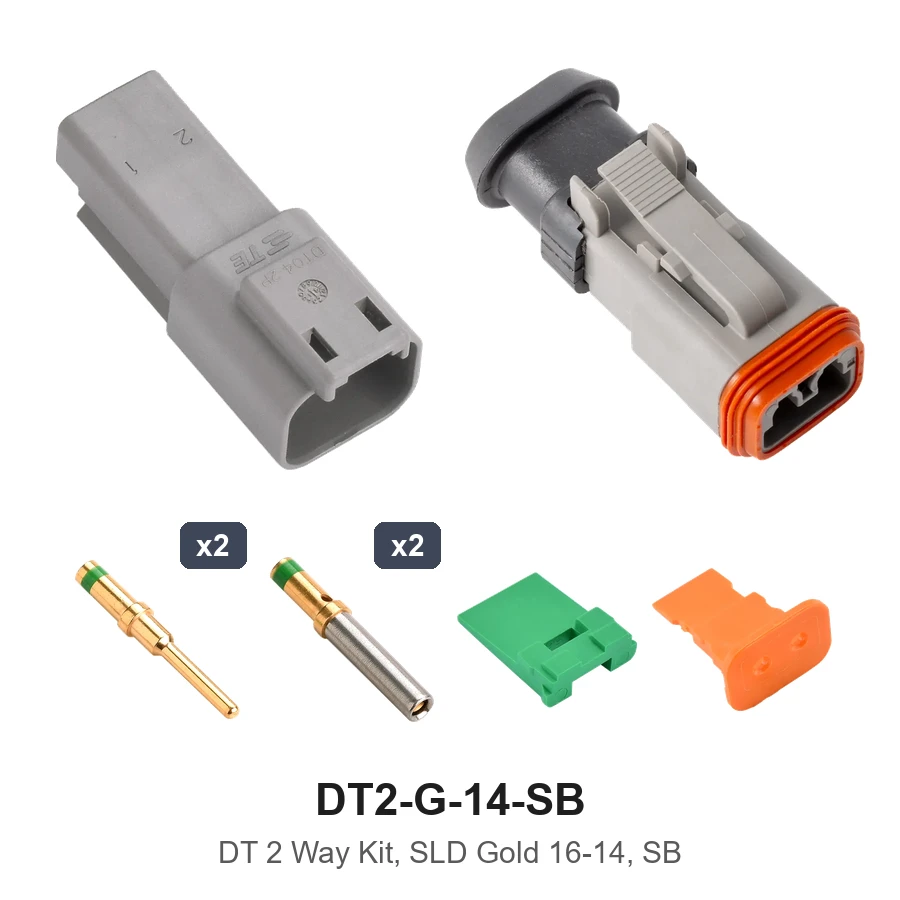 DT 2 Way Solid Gold SB - DT2-G-14-SB