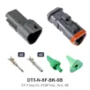 DT 3 Way Kit, STMP NKL, BLK, SB - DT3-N-SF-BK-SB