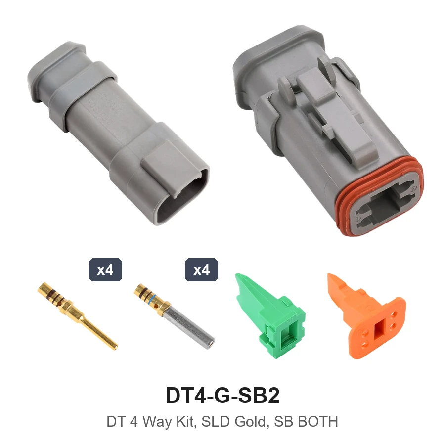 DT 4 Way Kit, SLD Gold, SB Both - DT4-G-SB2
