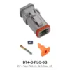 DT 4 Way Plug Kit Solid Gold SB - DT4-G-PLG-SB
