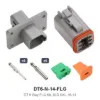 DT 6 Way Flanged Kit Solid Nickel 16-14 - DT6-N-14-FLG