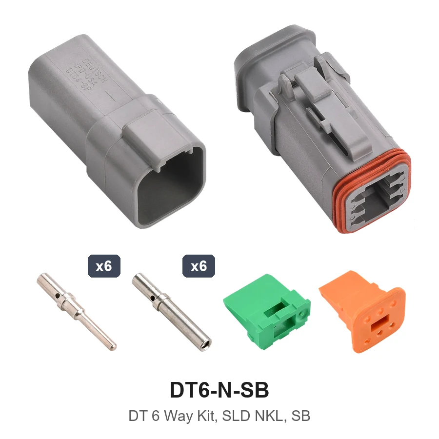 DT 6 Way Kit Solid Nickel SB - DT6-N-SB