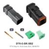DT 6 Way Kit, SLD Gold, BLK, SB Both - DT6-G-BK-SB2