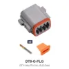 DT 8 Pin Plug Conn Kit Solid Gold - DT8-G-PLG