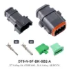 DT 8 Way Kit, STMP NKL, BLK A-KEY, SB Both - DT8-N-SF-BK-SB2-A