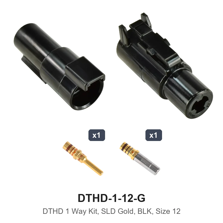 DTHD Size 12 Complete Kit Gold - DTHD-1-12-G