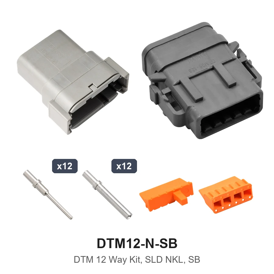 DTM 12 Way Kit Nickel Solid SB - DTM12-N-SB
