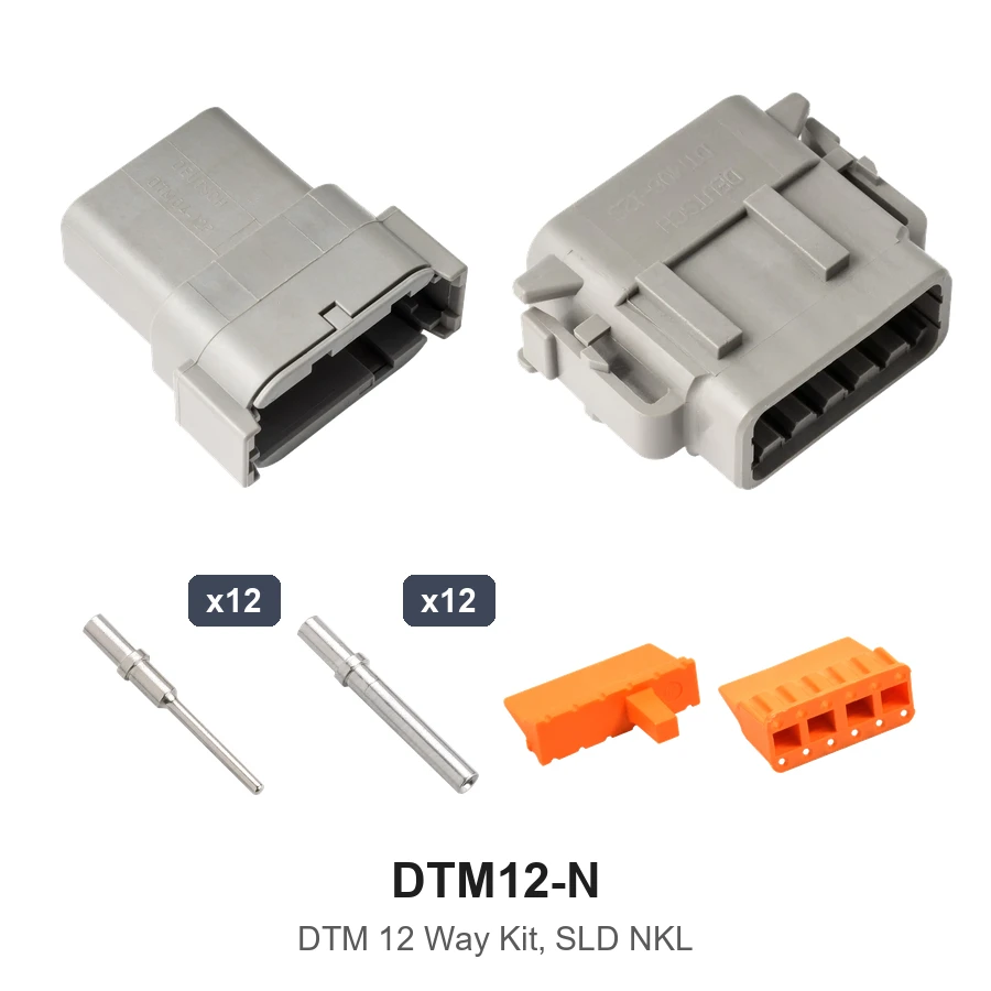 DTM 12 Way Nickel Solid - DTM12-N