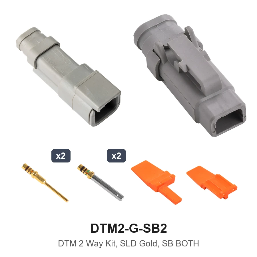 DTM 2 Way Kit, SLD Gold, SB Both - DTM2-G-SB2